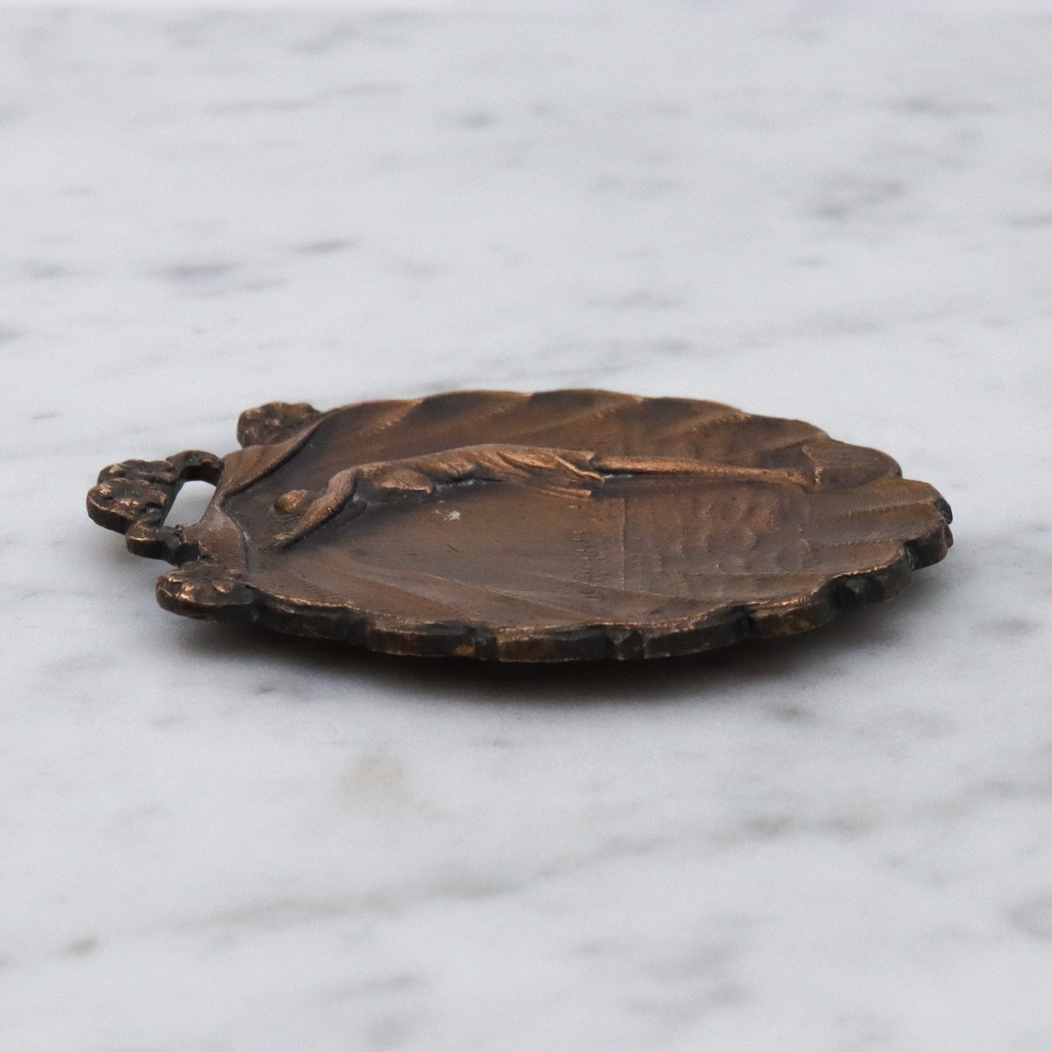 Antique Victorian Whitehead & Hoag brass diving medal